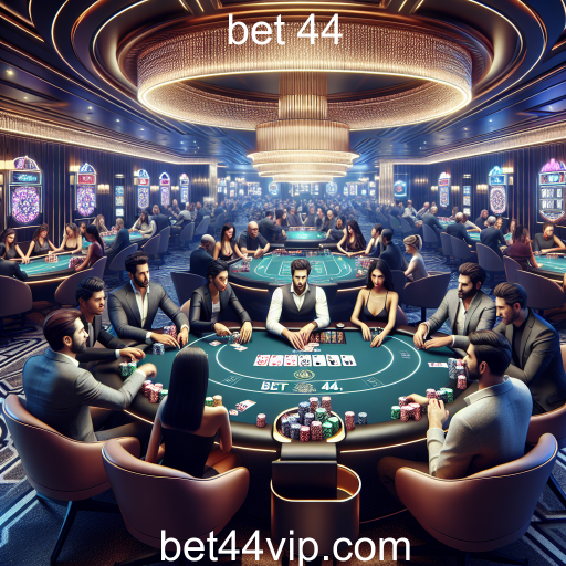 Descubra o Mundo do Poker no Bet 44